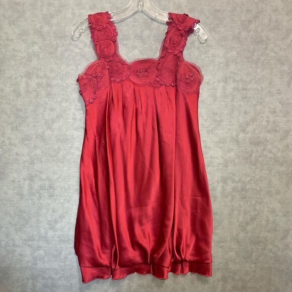 Y2K vintage BCBGMAXAZRIA 100% silk BCBGMAXAZRIA dress. - Picture 3 of 8